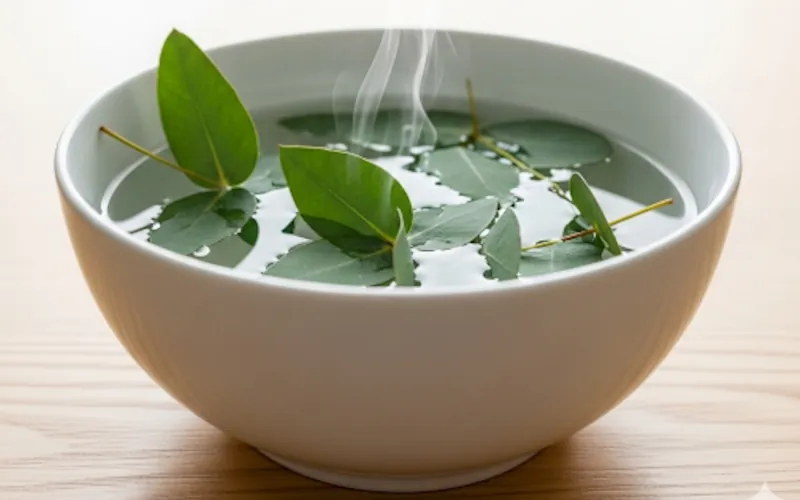 vapor de eucalipto para respirar mejor