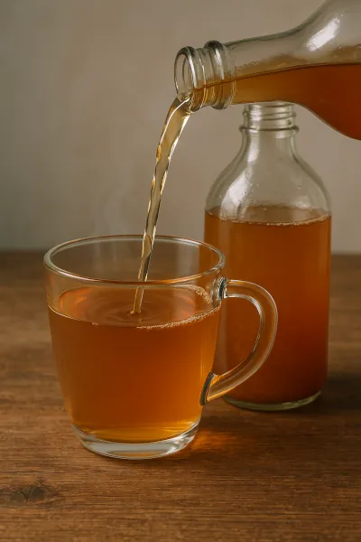 Vinagre de sidra de manzana, ayuda a eliminar bacterias en la garganta